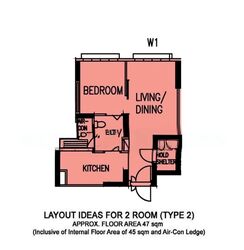 Blk 232C Matilda Court (Punggol), HDB 2 Rooms #580927231